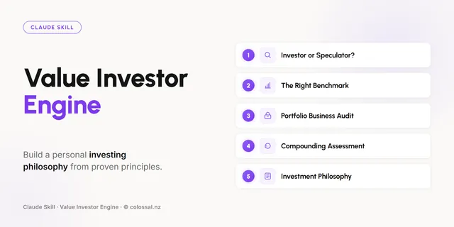 Value Investor Engine cover